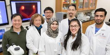 people in a lab