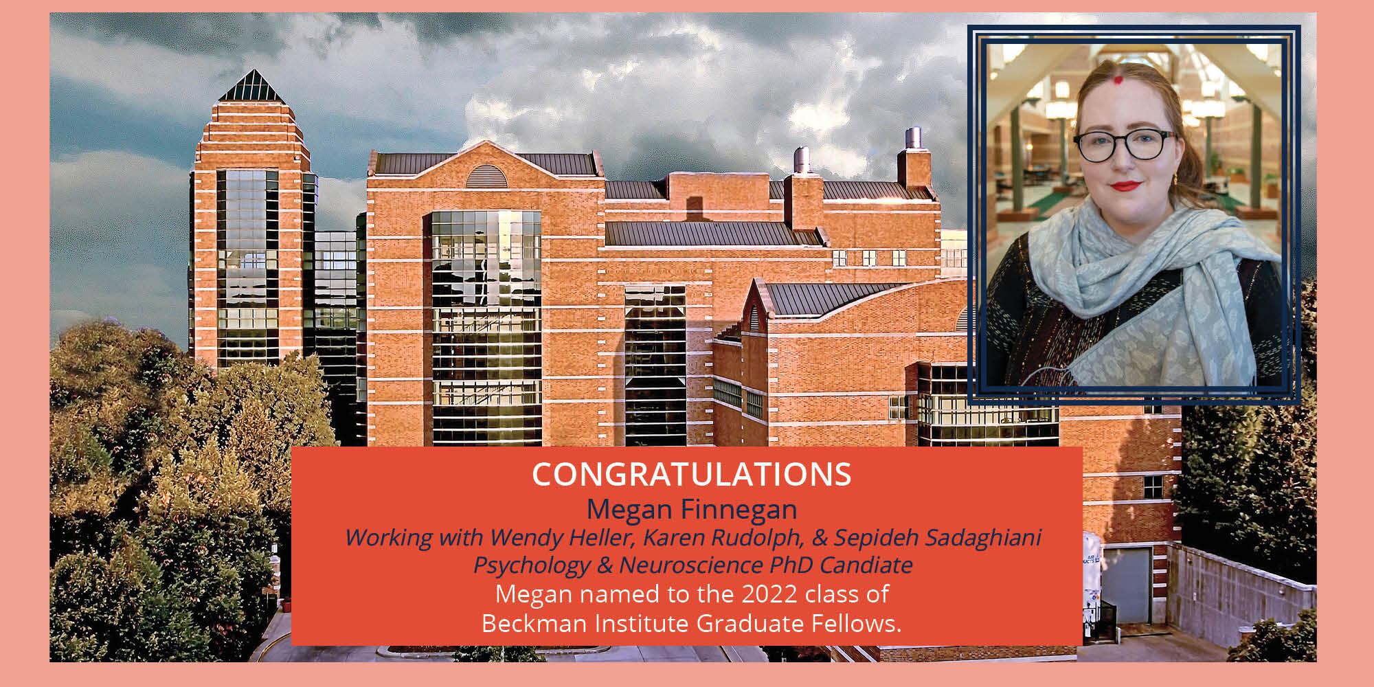 Megan Finnegan named Beckman Fellow