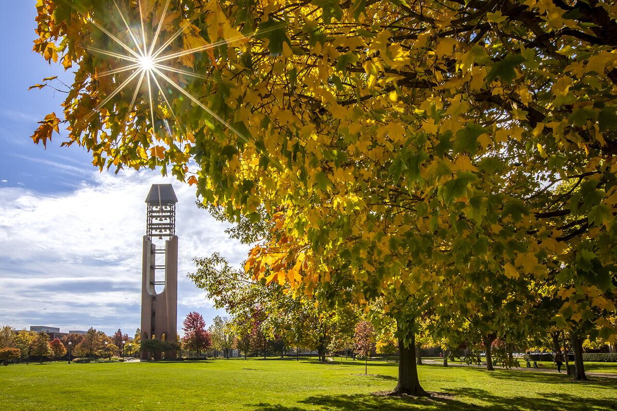 South Quad - McFarland Carillon Memorial Bell Tower