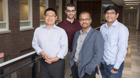  Prof. Kai Zhang, Department of Biochemistry; John S. Khamo, Department of Biochemistry; Prof. Dipanjan Pan, Department of Bioengineering; Indrajit Srivastava, Department of Bioengineering