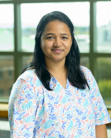 Shagun Ajmera, a Ph.D. student in neuroscience