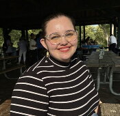 smiling person