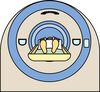 fMRI Machine with person in it