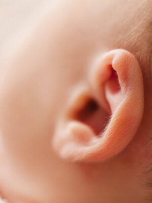 Close-up of Baby's Ear