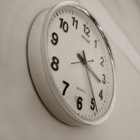 Clock on Wall